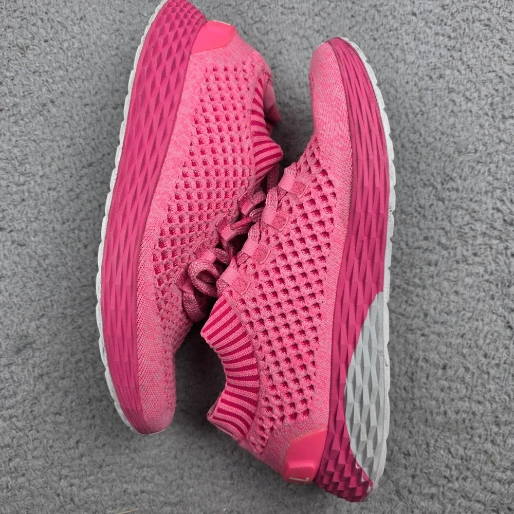 NOBULL Knit Runner Womens 13.5 Mens 12 Pink Training Running Shoes